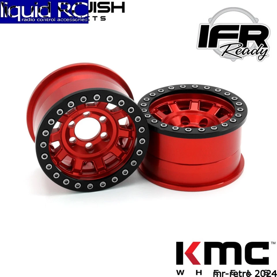 Vanquish Products 07783 KMC 1.9 KM236 Tank Red Anodized - Image 1 of 1