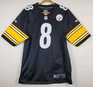 Kenny Pickett #8 Pittsburgh Steelers NFL Nike OnField Jersey Home Uomo Taglia S - Foto 1 di 21