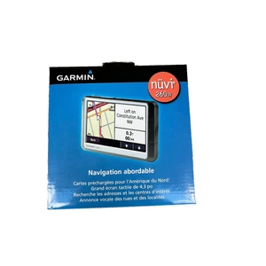 Garmin Nuvi 260w GPS Unit With Original Box - Picture 1 of 8