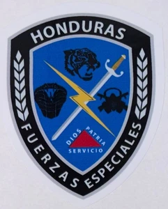 Honduras Fuerzas Especiales "Dios, Patria, Servicio" Aufkleber wasserdicht D308 - Bild 1 von 1