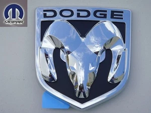 DODGE RAM 1500 2500 3500 HEAD LOGO INSIGNIA REAR TAILGATE TAIL GATE BIG EMBLEM - Bild 1 von 5