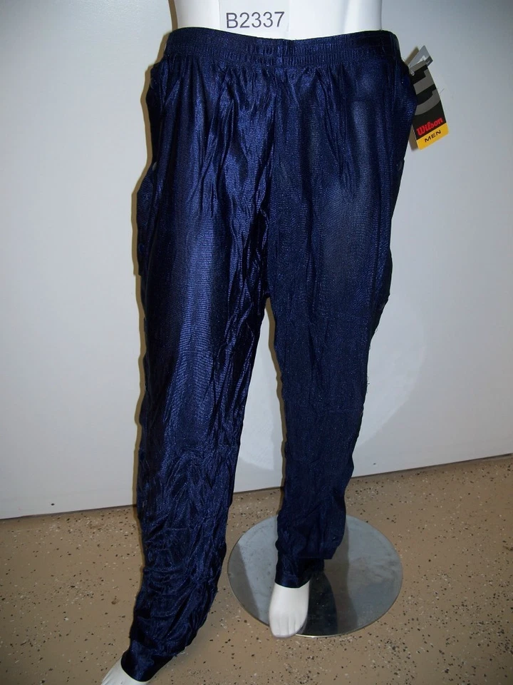 Pantalón de calentamiento Wilson B2337 azul marino Breakaway adulto Foto 1 de 3