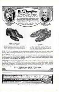 1924 De colección anuncio impreso W L Douglas zapatos Corflex Campus Nesser bolsas de golf - Imagen 1 de 2