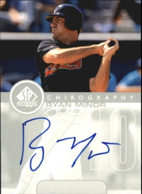 A7664- 1999 SP Authentic Chirography #RM Ryan Minor Auto - NM-MT - Image 1 of 2