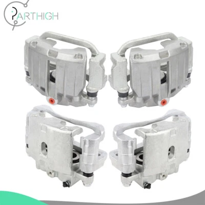 4x Pinzas de freno delanteras traseras con soporte para Chevrolet Suburban 1500 2000-2002 Foto 1 de 4