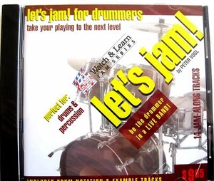PETER VOGL - Let's Jam For Drummers CD New/Sealed Free Shipping - Bild 1 von 1