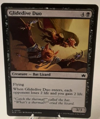 MTG - Bloomburrow - Glidedive Duo - #0096 - Near Mint - Image 1 of 4