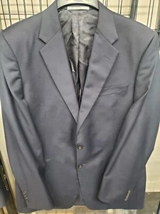 43L Hickey Freeman Sport Coat Blazer Men 43 Navy Limited NEW - Picture 1 of 6
