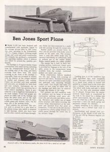 Jones Sportflugzeug Flugzeug Bericht & Anzeige 28.10.2022a - Bild 1 von 2