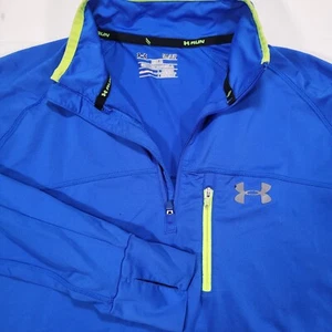 Under Armour Imminent Run Hombre Pequeño Regular Todas las Temporadas Equipo Azul 1/4 Cremallera - Imagen 1 de 9