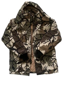 Dakota Outfitters Predator Polar Fleece Jacket Vintage Made In USA Men’s M Tall - Picture 1 of 12
