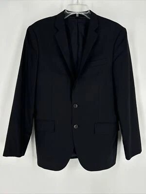 J. Crew Ludlow Loro Piana  Navy Black  sport coat blazer Suit Jacket Mens Sz 38S - Image 1 of 4