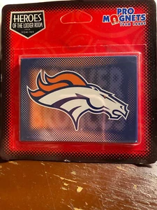 1998 Pro Magnets Team Logos Heroes of the Locker Room Denver Broncos - Picture 1 of 2