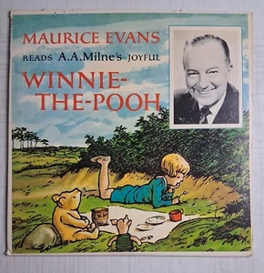 Maurice Evans Reads A. A. Milne's Joyful Winnie-The-Pooh Vinyl LP Record Album - Foto 1 di 11
