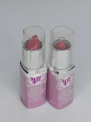Lote de dos colores de labios Maybelline Wet Shine - Plumsicle #90 Foto 1 de 3