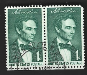 Sc# 1113 1c ABE LINCOLN H. P. with SAN JUAN P.R. no face CDS cancel ~ (A-3) - Picture 1 of 2