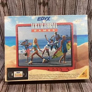 Vintage Epyx Videorecorder California Games 1988 Surf & Skate VHS Brettspiel 80’s Cheese!! - Bild 1 von 7