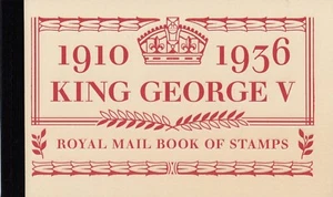 Folleto de estampillas de prestigio de la adhesión del rey george v 2010 GB como nuevo - Londres 2010 - Imagen 1 de 2