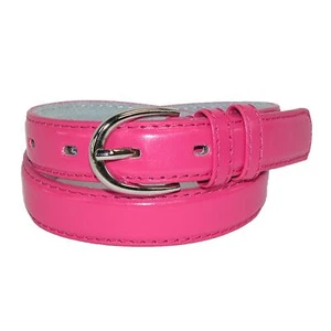 CTM Kid's Leather 1 inch Basic Dress Belt (Pack of 2) - Picture 1 of 32