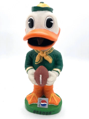 Oregon Ducks Mascot Pepsi One Bobblehead NCAA College Football Pepsi One Bobble Cover