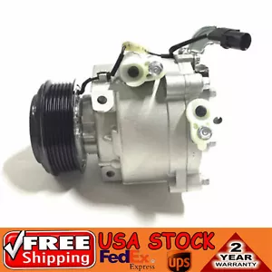 AC A/C Compressor & Clutch For 2008-2015 Mitsubishi Outlander Sport Lancer 2.4L - Foto 1 di 12