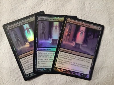 3x Spanish MTG Magic Foil Leyline of the Void Guildpact  - Image 1 of 4