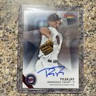 2015 Tyler Jay Bowman's Best On-Card Auto RC Rookie Twins #B15-TJ. rookie card picture