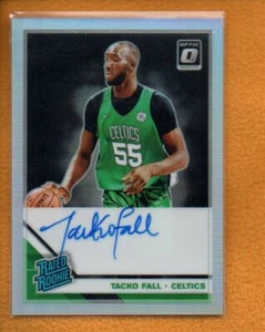 Tacko Fall 2019-20 Donruss Optic Rated Rookies Signatures Holo Prizm RC Auto - Picture 1 of 2
