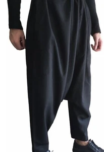 Men Wide leg Harem Pants Baggy Yoga Indian Aladdin Hippie Loose Trousers, New Y - Picture 1 of 6