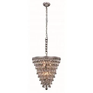 Elegant Lighting Nordic 18" 5 Light Royal Crystal Pendant Lamp - Picture 1 of 1
