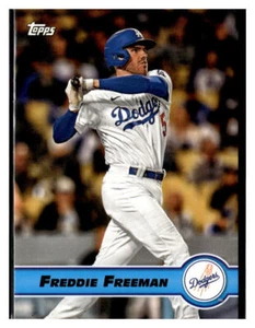 2022 Topps UK Edition #PG-9 Freddie Freeman Merlin Premier Gold Redux Dodgers - Bild 1 von 2
