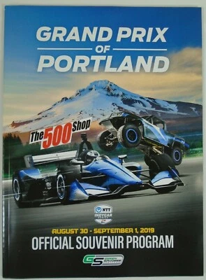 2019 Grand Prix of Portland IndyCar Souvenir Program Will Power - Image 1 of 4
