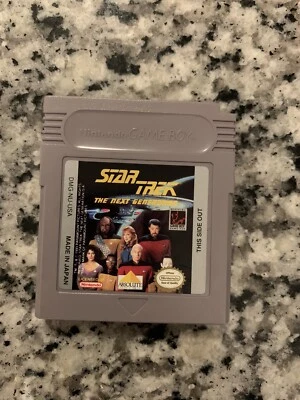 Star Trek The Next Generation (Nintendo Game Boy, 1993) Authentic Cartridge Only - Image 1 of 2