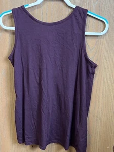 Camiseta sin mangas Fabletics Fabiana espalda abierta color ciruela pequeña para mujer - Imagen 1 de 5