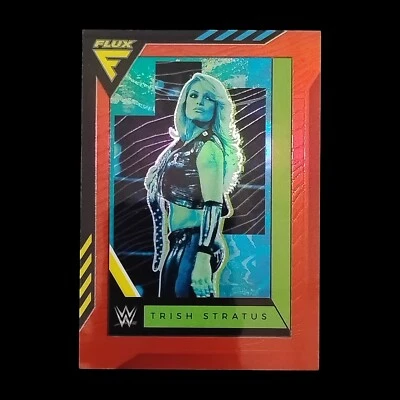 2022 Panini Chronicles WWE - Flux Red #335 Trish Stratus /199 - Image 1 of 2