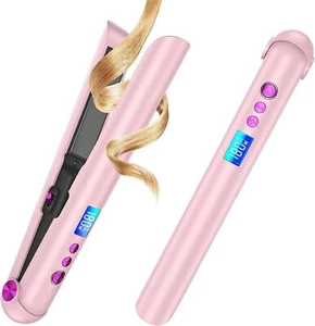 Cordless Hair Straightener, 5000mAh Portable Ceramic Flat Iron, 7 Heat Levels - Picture 1 of 16