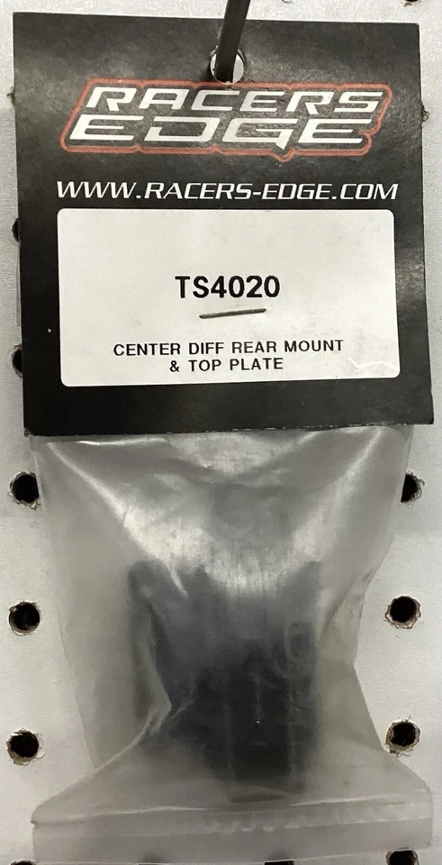 Racers Edge TS4020 center diff rear mount & top plate - Image 1 of 1