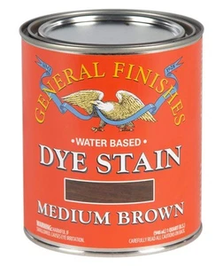 Water Based Dye, 1 Quart, Medium Brown - Picture 1 of 3