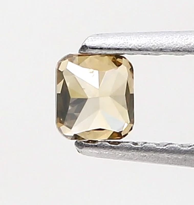 cushion brown natural loose diamond 0.15tcw brilliantcut diamond fancy diamond - Image 1 of 4
