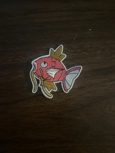 Magikarp Pokemon Sew or Iron On Embroidered Applique Patch - Picture 1 of 3