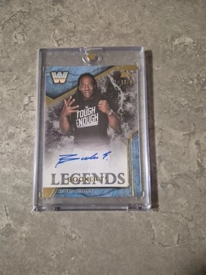 2017 Topps Legends of the WWE Booker T Auto Autograph /50 - Image 1 of 4