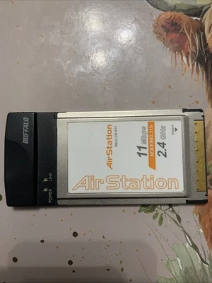 Buffalo Airstation WL12-CB-B11 Wireless LAN cardbus 802.11b 2.4ghz - Image 1 of 2