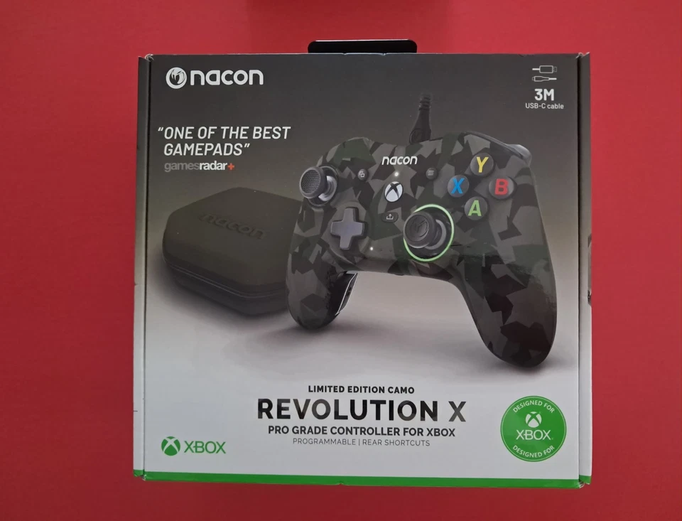 NEW - Xbox Limited Edition Pro Grade Wired Revolution X Controller - Camo - Image 1 of 1