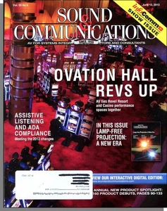 Sound & Communications - 2013, June 12 - Infocomm Issue! Ovation Hall Revs Up - Imagen 1 de 2