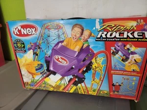 K'Nex Rippin' Rocket Roller Coaster Building Set 63166 / 63105 -NOS DEADSTOCK - Picture 1 of 3