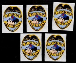 Disney Junior Security Stickers Lot of 5 - Picture 1 of 1