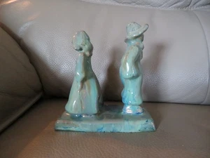 couple de petit personnage en faïence signé A. Schneider - Picture 1 of 7