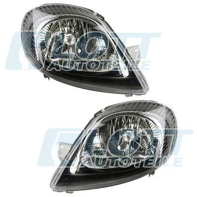 Hauptscheinwerfer H4 links + rechts passend für Renault Trafic 2 Opel Vivaro 1.9 - Bild 1 von 4