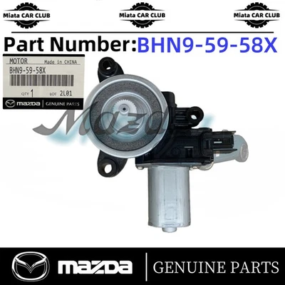 Nuevo motor ventana izquierda Mazda 2014-2025 CX-3 CX-5 CX-9 OEM Mazda3 BHN9-59-58X Foto 1 de 4