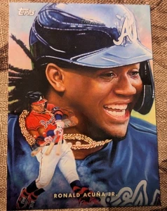 2021 Topps Game Within The Game Ronald Acuna - Picture 1 of 1